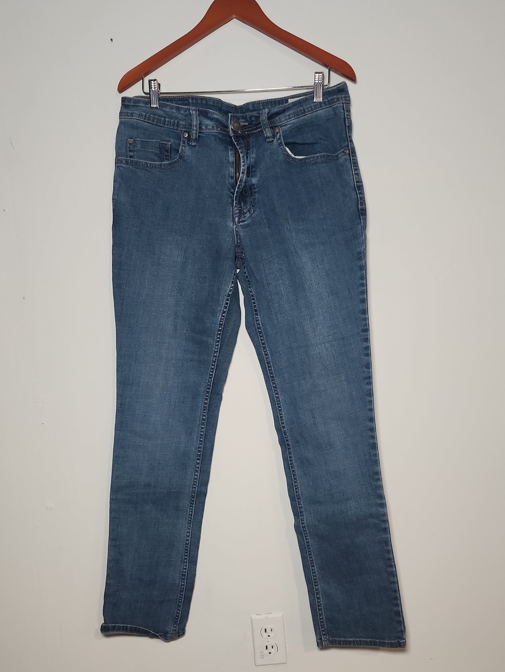 JACKSON Slim Straight Men's Blue Denim Jeans